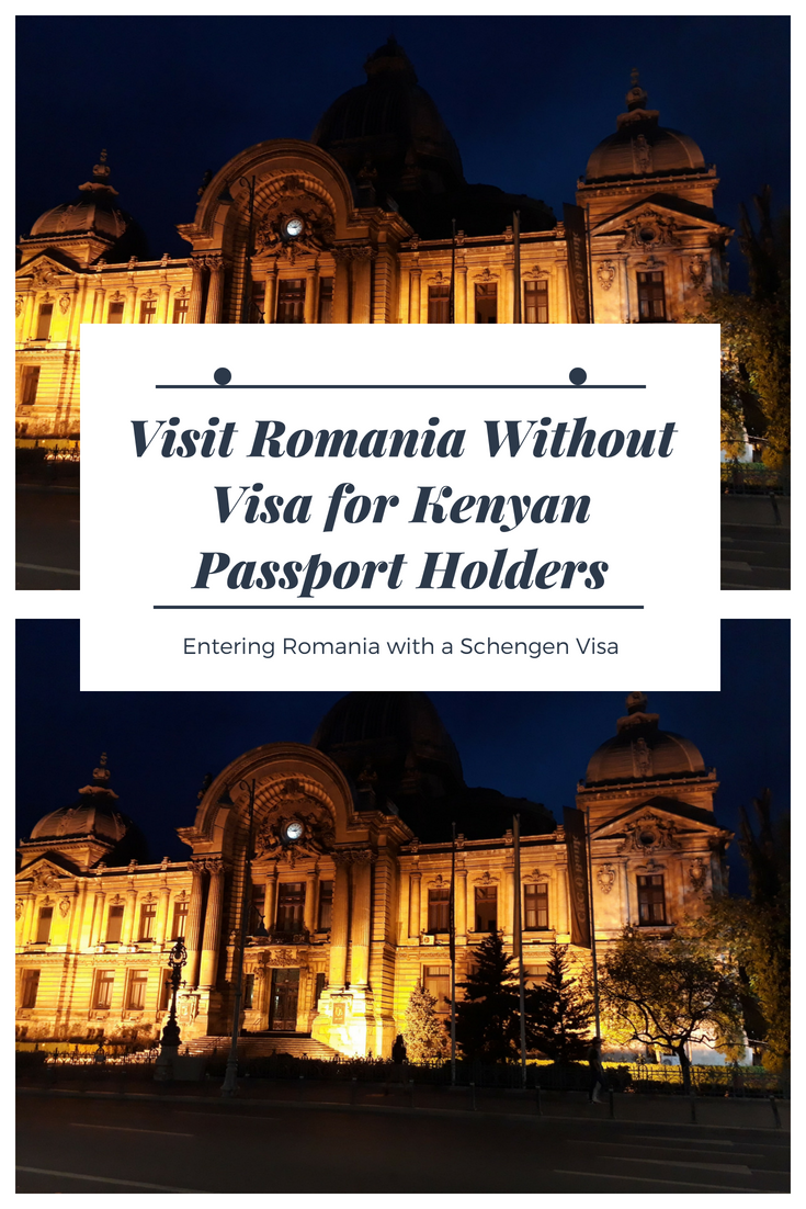 Romanian tourist visitor visa for Kenyan passport holders
