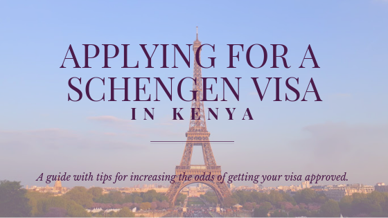 applying for a schengen visa in Kenya