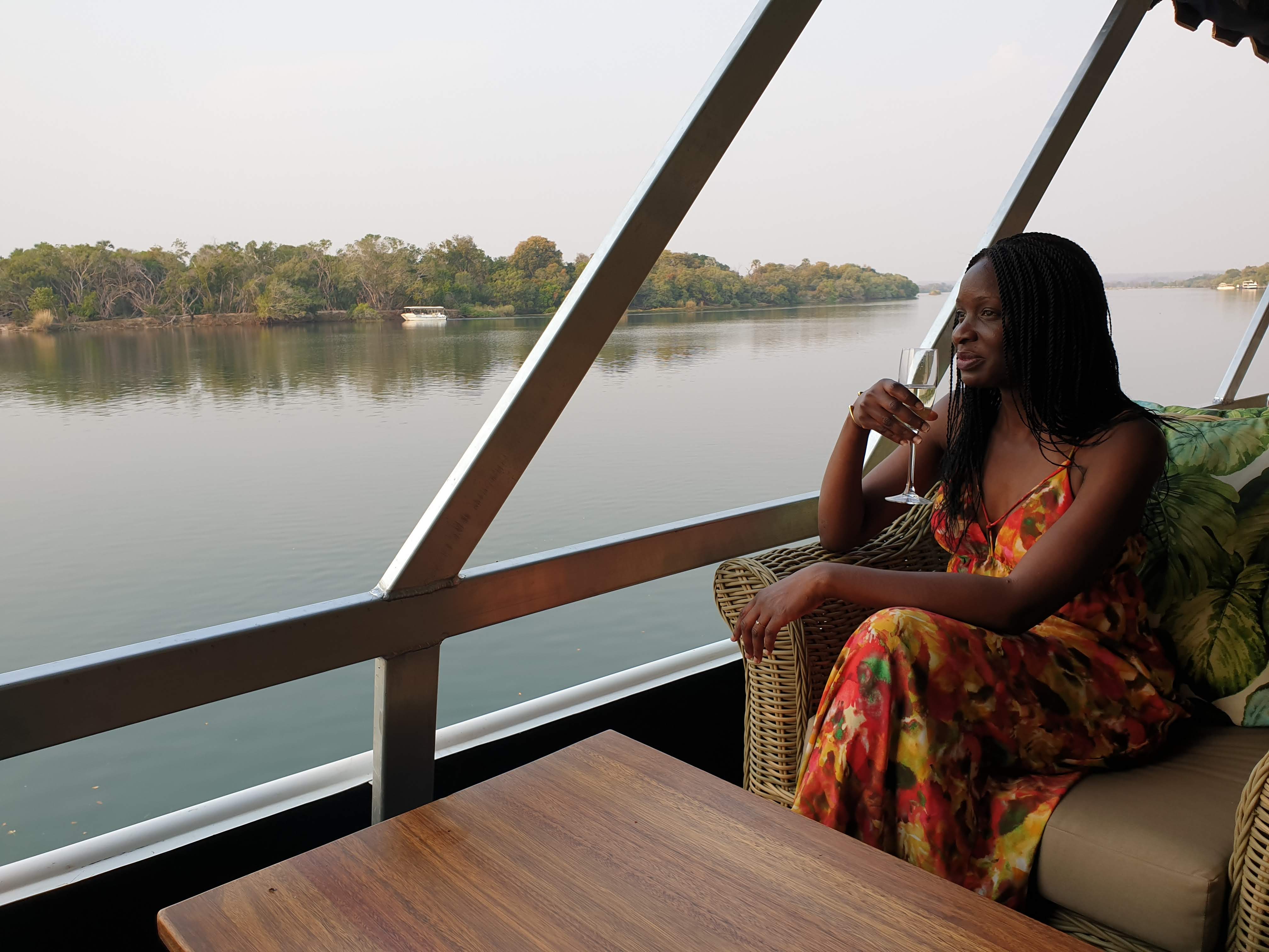 zambezi river dinner sunset cruise menu