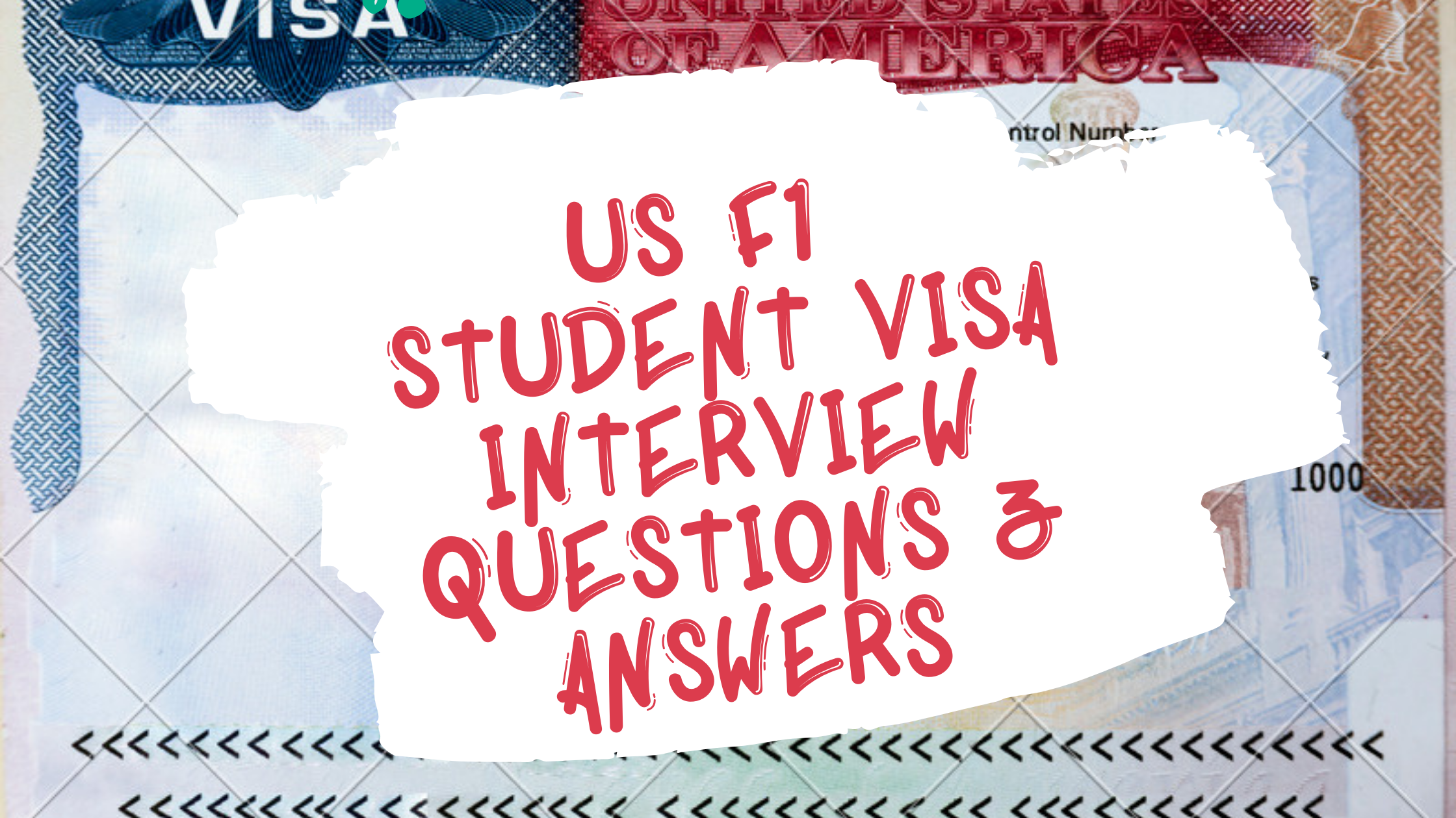Sample Most Frequently Asked US F1 M Student visa interview questions and answers