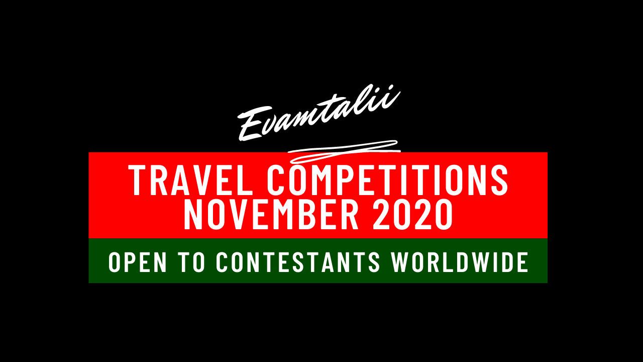 Travel competitions open to entrants contestants applicants globally worldwide